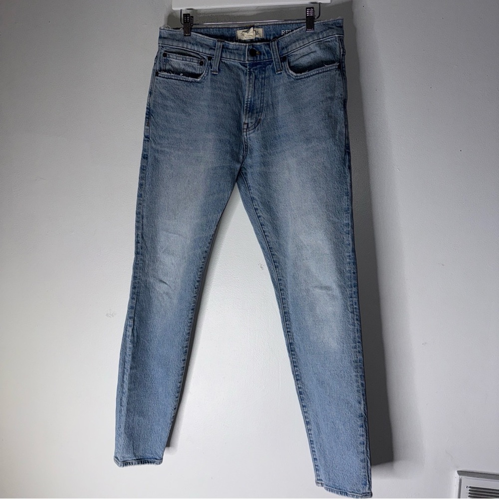 Madewell Men’s Relaxed Taper Jeans Light Blue 31 X 34